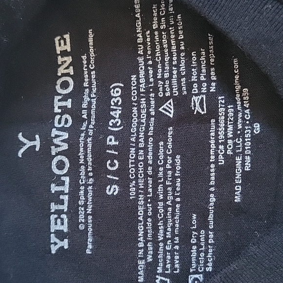 Yellowstone T Shirt - Picture 4 of 4